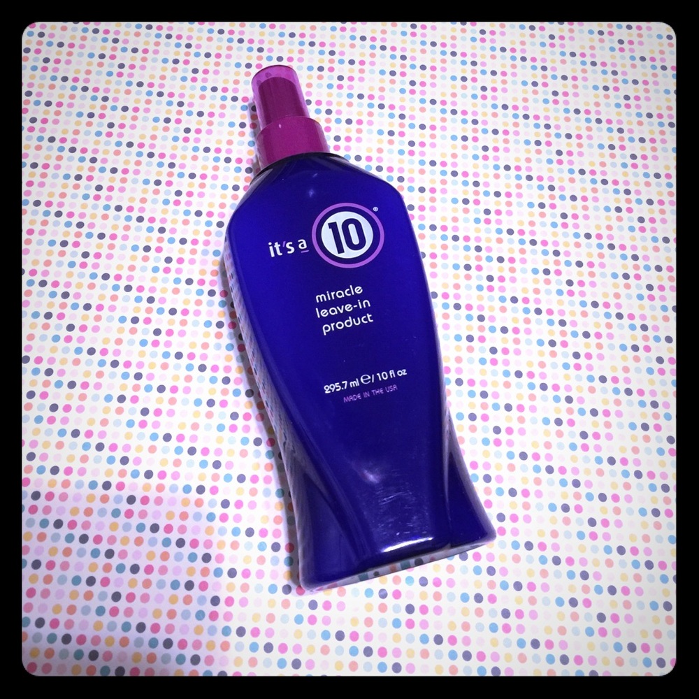 It's a 10 Miracle Leave In product Large 10fl oz